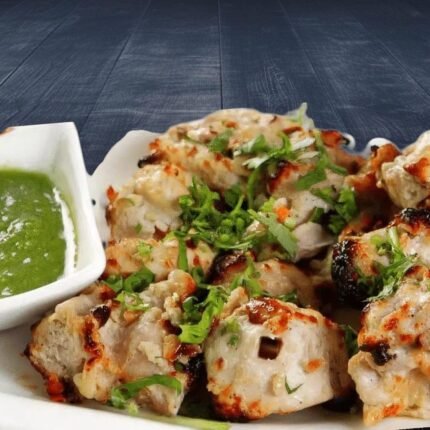 Chicken malai tikkas (5 pcs creamy  tikkas)