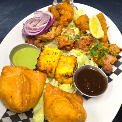 Mixed Indian platter